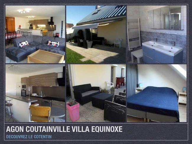 Villa Toscana 250 M De La Plage Agon-Coutainville Dış mekan fotoğraf